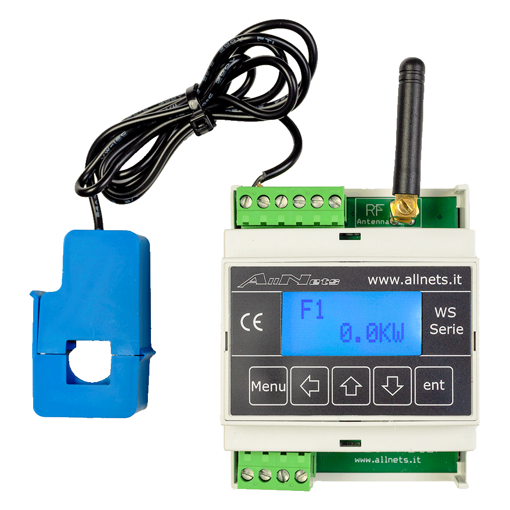 Misuratore di potenza per Wallbox, con comunicazione wireless